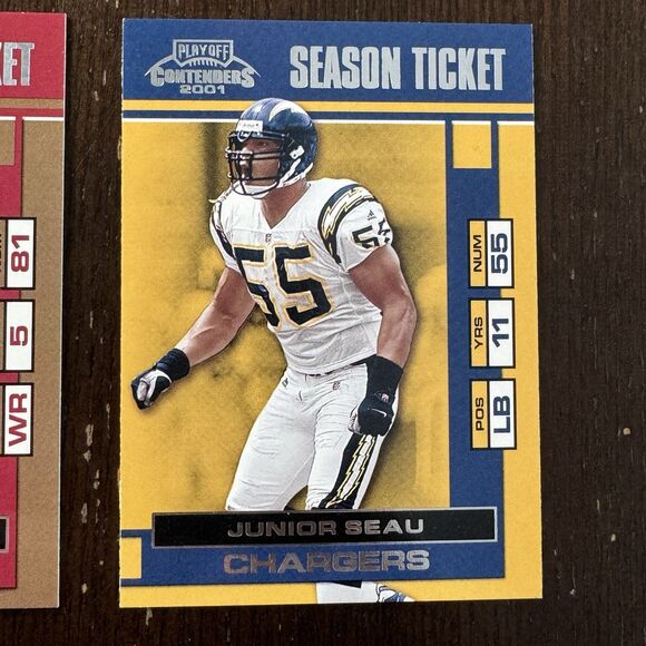 2001 Playoff Contenders NFL Football 12 Card Lot - Picture 6 of 13